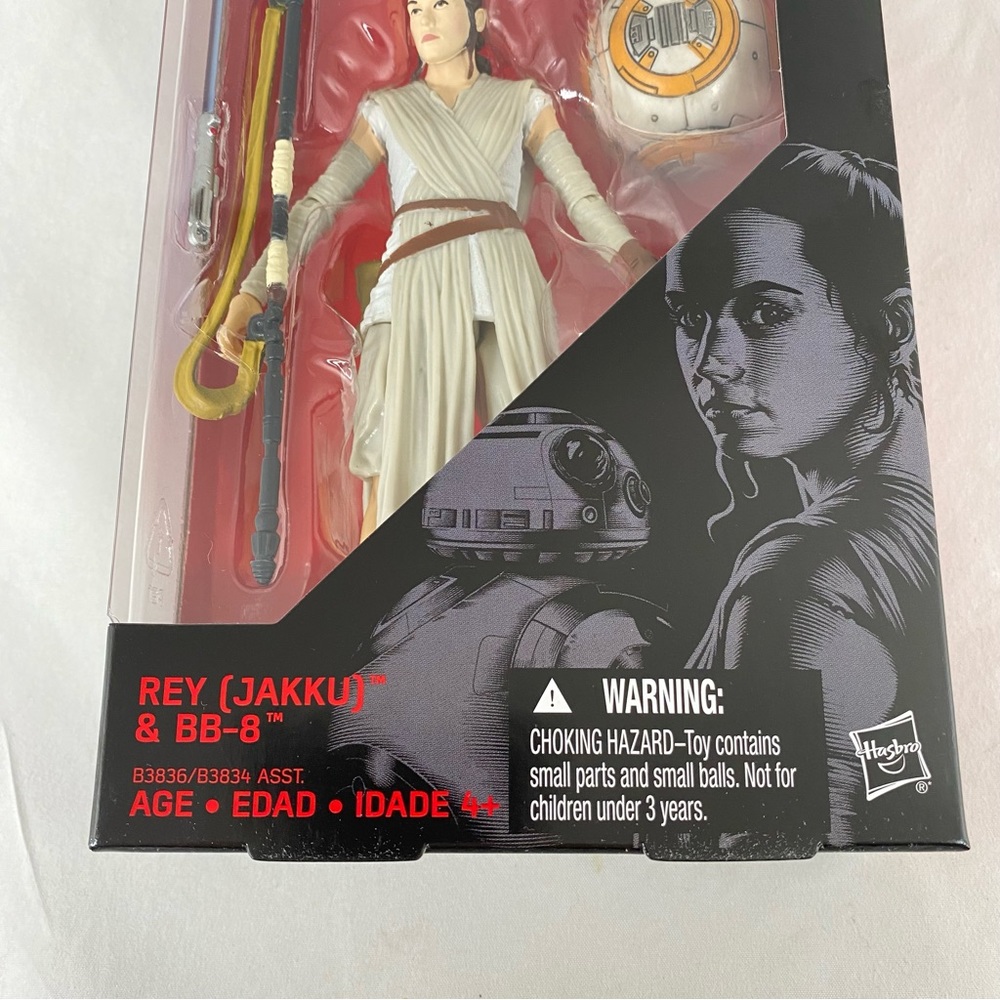 Hasbro Star Wars E7 Black Series 6" Figure #02 REY (JAKKU) - Picture 2 of 6